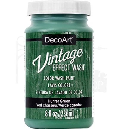 Farba postarzająca Vintage Effect Wash zielony 236ml DCW11-45 DecoArt