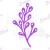 Wykrojnik Twig with buds ScrapMan