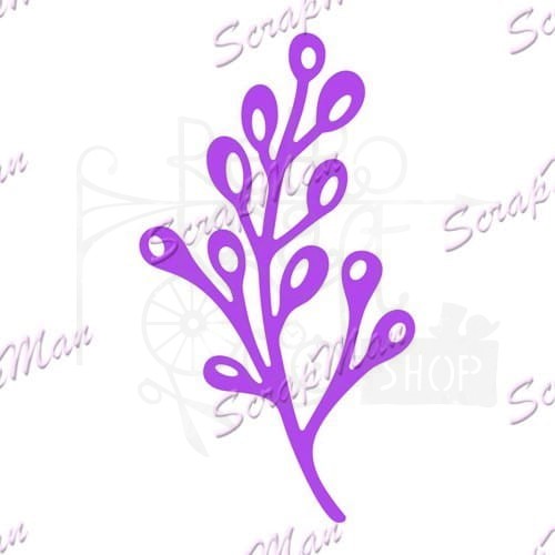Wykrojnik Twig with buds ScrapMan