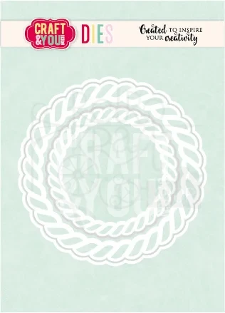 Wykrojnik Sznurkowe ramki CW419 Craft&amp;You Design