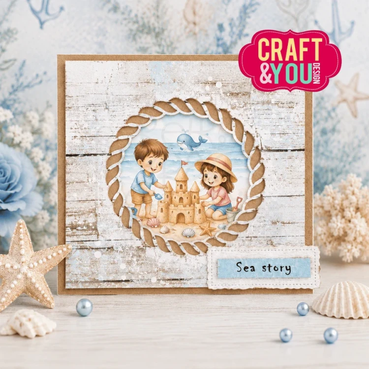 Wykrojnik Sznurkowe ramki CW419 Craft&amp;You Design
