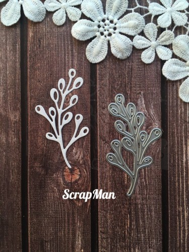 Wykrojnik Twig with buds ScrapMan