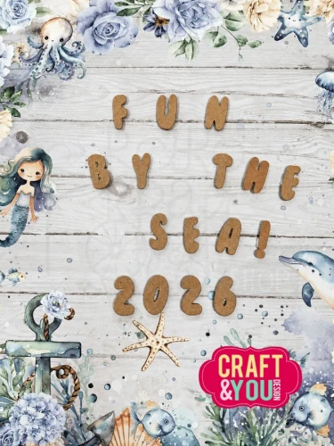 Wykrojnik Bąbelkowe Cyfry CW416 Craft&amp;You Design