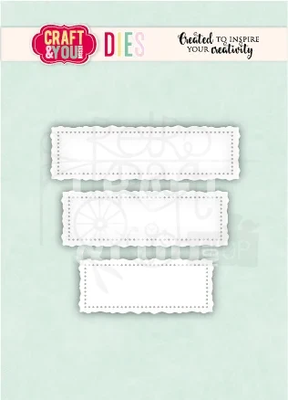 Wykrojnik Banerki Old Frame CW415 Craft&amp;You Design