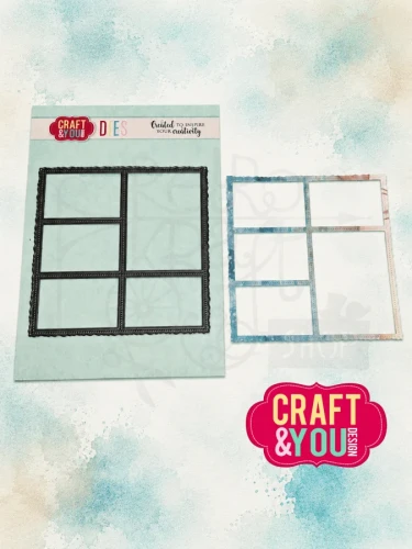 Wykrojnik Layout Old Frame CW414 Craft&amp;You Design