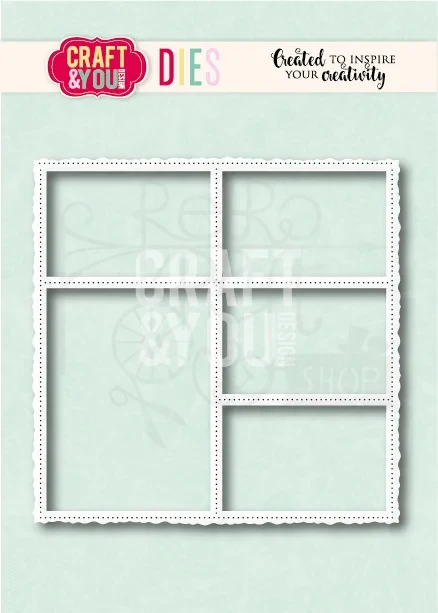 Wykrojnik Layout Old Frame CW414 Craft&amp;You Design
