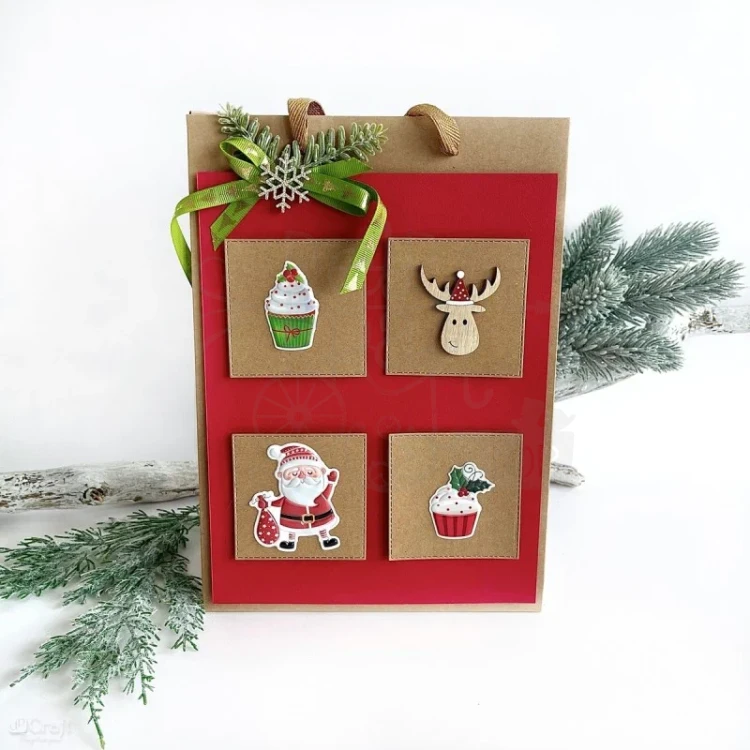 Tasiemki Jolly Christmas 6x2m DPTA-074 dpCraft