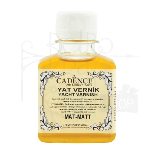 Lakier jachtowy matowy 100ml Cadence