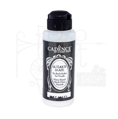 Lakier wykończeniowy Ultimate Glaze matowy 120ml Cadence