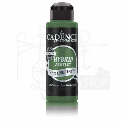 Farba akrylowa hybrydowa Clover Green Koniczynowa Zieleń 120ml H-061 Cadence