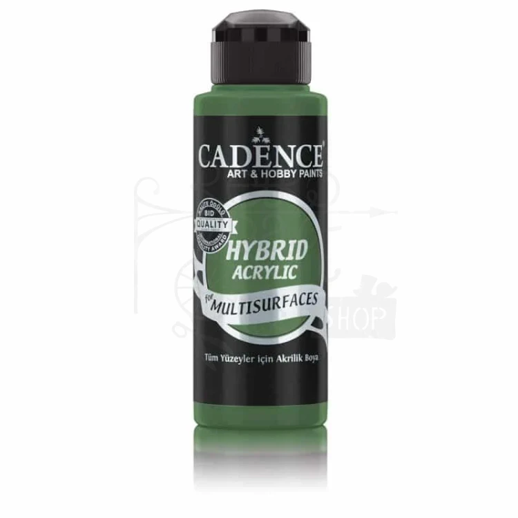 Farba akrylowa hybrydowa Clover Green Koniczynowa Zieleń 120ml H-061 Cadence