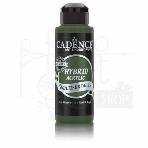 Farba akrylowa hybrydowa Leaf Green Zieleń Liści 120ml H-051 Cadence