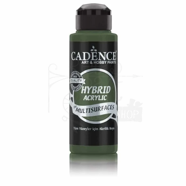 Farba akrylowa hybrydowa Leaf Green Zieleń Liści 120ml H-051 Cadence