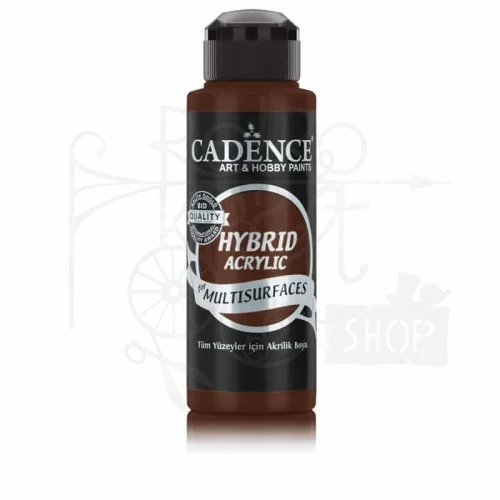 Farba akrylowa hybrydowa Chocolate Czekolada 120ml H-017 Cadence