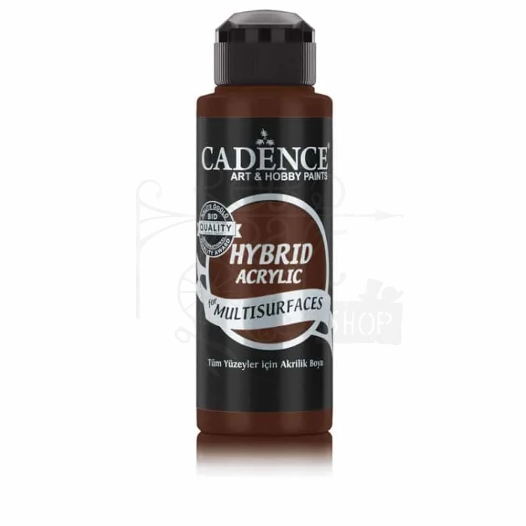 Farba akrylowa hybrydowa Chocolate Czekolada 120ml H-017 Cadence