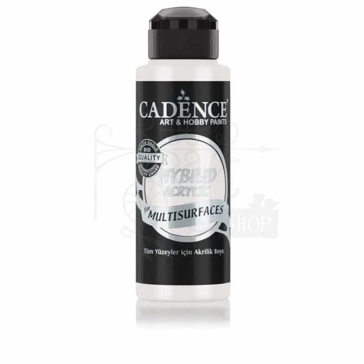 Farba akrylowa hybrydowa White Biel 120ml H-001 Cadence