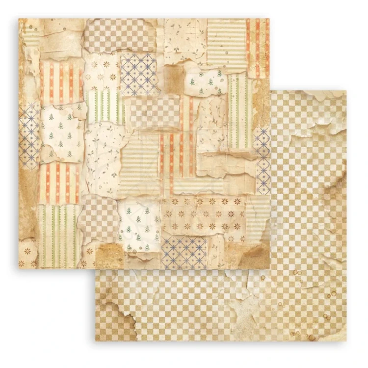 Zestaw papierów do scrapbookingu 20x20 Silent Night Tła 10 arkuszy SBBS149 Stamperia