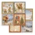 Zestaw papierów do scrapbookingu 20x20 Silent Night 10 arkuszy SBBS148 Stamperia