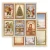 Zestaw papierów do scrapbookingu 20x20 Silent Night 10 arkuszy SBBS148 Stamperia
