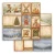 Zestaw papierów do scrapbookingu 20x20 Silent Night 10 arkuszy SBBS148 Stamperia