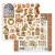 Zestaw papierów do scrapbookingu 20x20 Silent Night 10 arkuszy SBBS148 Stamperia