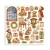 Zestaw papierów jednostronnych do scrapbookingu 20x20 Silent Night 22 arkusze SBBSXB28 Stamperia