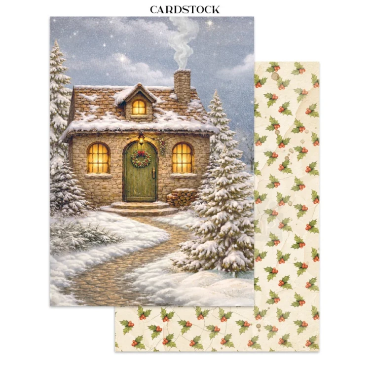 Junk Journal A5 Silent Night SBJKS06 Stamperia