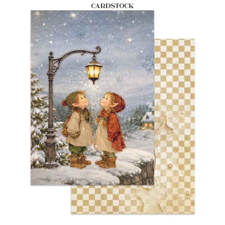 Junk Journal A5 Silent Night SBJKS06 Stamperia