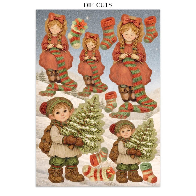 Junk Journal A5 Silent Night SBJKS06 Stamperia