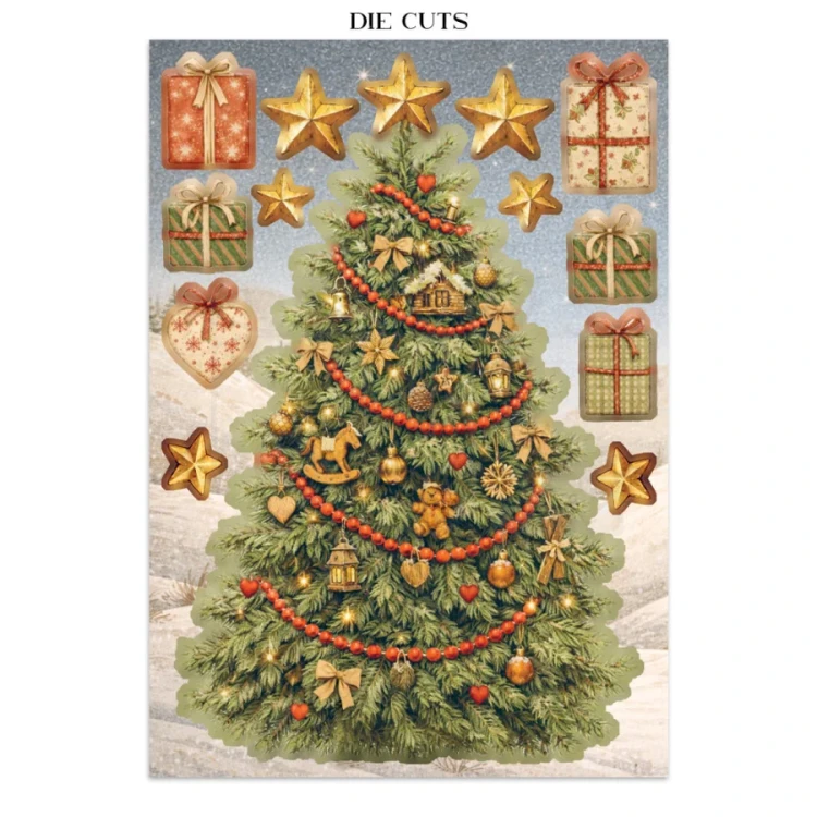 Junk Journal A5 Silent Night SBJKS06 Stamperia