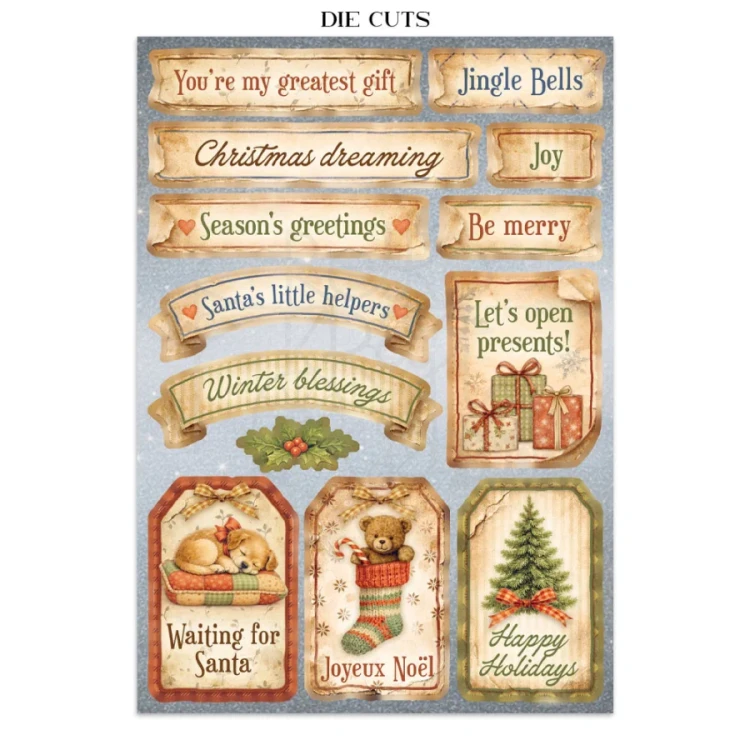 Junk Journal A5 Silent Night SBJKS06 Stamperia