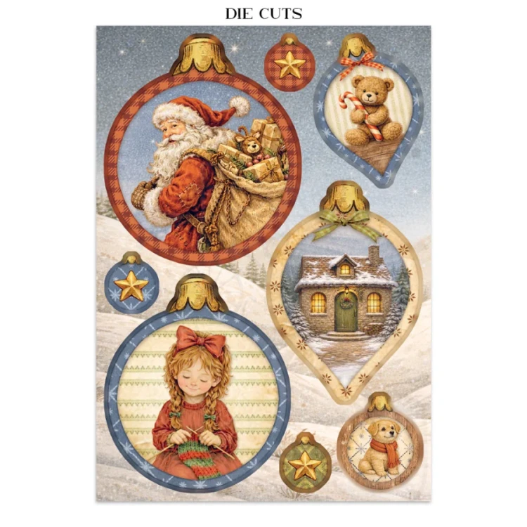 Junk Journal A5 Silent Night SBJKS06 Stamperia
