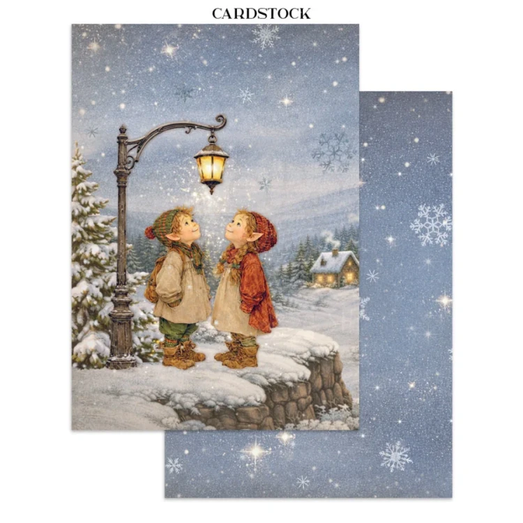 Junk Journal A4 Silent Night SBJK27 Stamperia