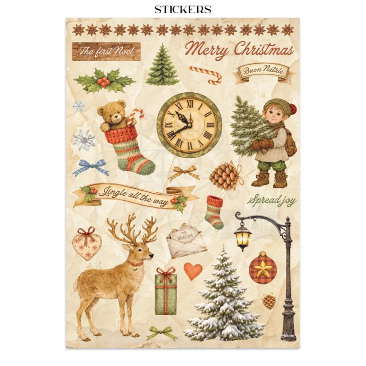 Junk Journal A4 Silent Night SBJK27 Stamperia