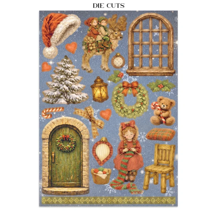 Junk Journal A4 Silent Night SBJK27 Stamperia