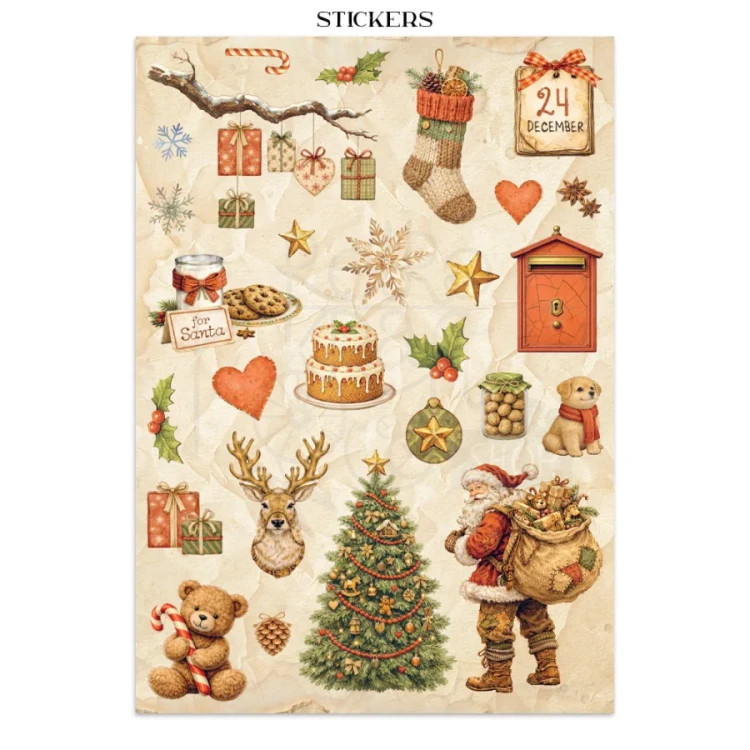 Junk Journal A4 Silent Night SBJK27 Stamperia