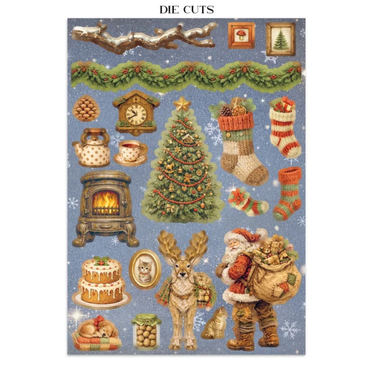 Junk Journal A4 Silent Night SBJK27 Stamperia
