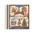 Rub-on transfer 15.5x15.15cm Silent Night 6 arkuszy DFLRBX20 Stamperia