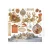 Rub-on transfer 15.5x15.15cm Silent Night 6 arkuszy DFLRBX20 Stamperia