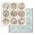 Zestaw papierów do scrapbookingu 20x20 White Christmas 10 arkuszy SBBS146 Stamperia