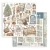 Zestaw papierów do scrapbookingu 20x20 White Christmas 10 arkuszy SBBS146 Stamperia