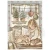 Papier ryżowy A6 White Christmas 8 arkuszy DFSA6X10 Stamperia