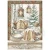 Papier ryżowy A6 White Christmas 8 arkuszy DFSA6X10 Stamperia