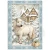 Papier ryżowy A6 White Christmas 8 arkuszy DFSA6X10 Stamperia