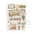 Papier washi A5 White Christmas SBW36 Stamperia