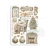 Papier washi A5 White Christmas SBW36 Stamperia