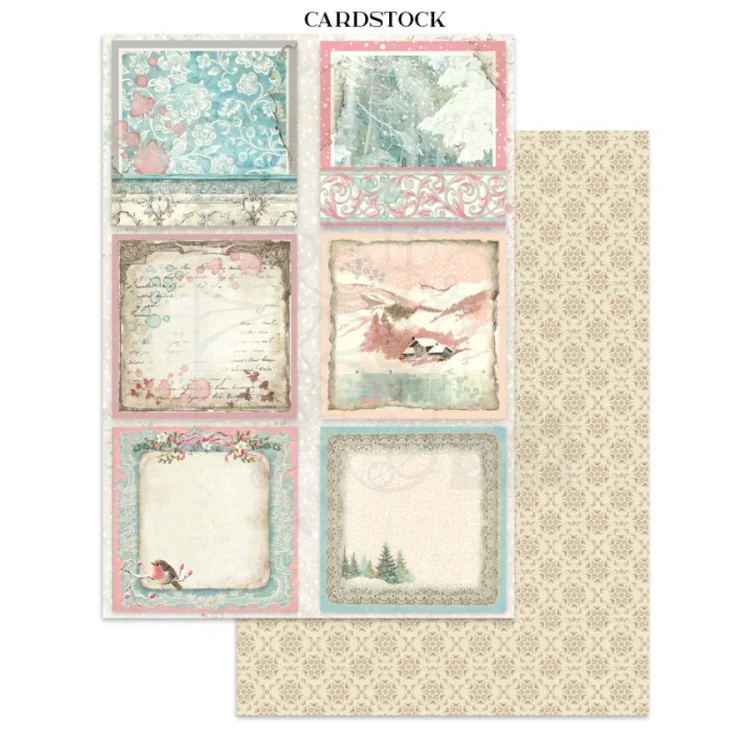 Junk Journal A5 Winter Magic SBJKS04 Stamperia
