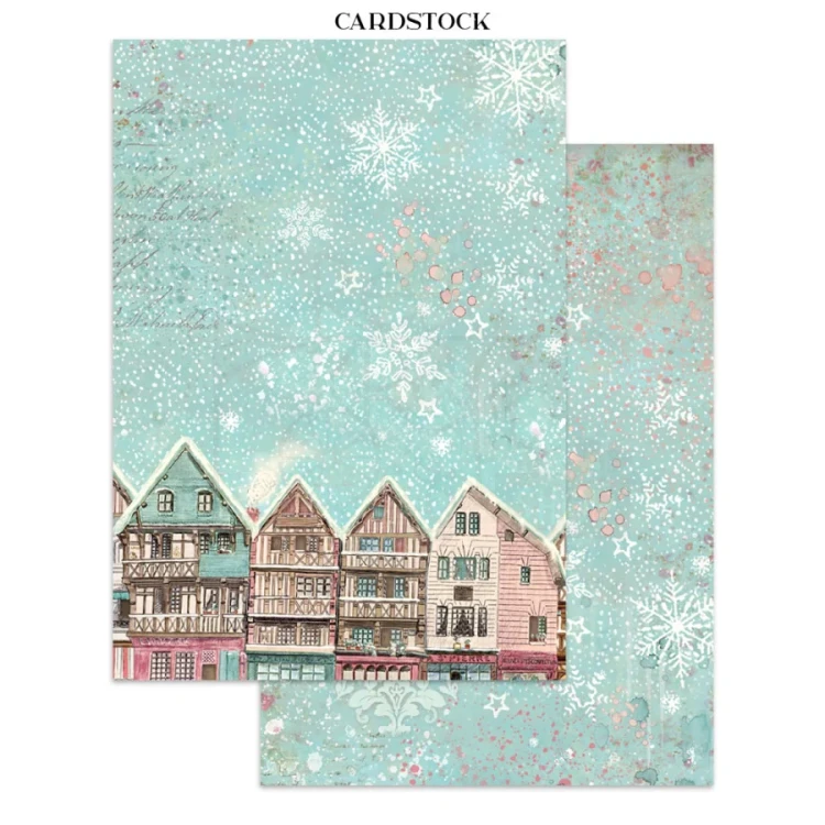 Junk Journal A4 Winter Magic SBJK25 Stamperia