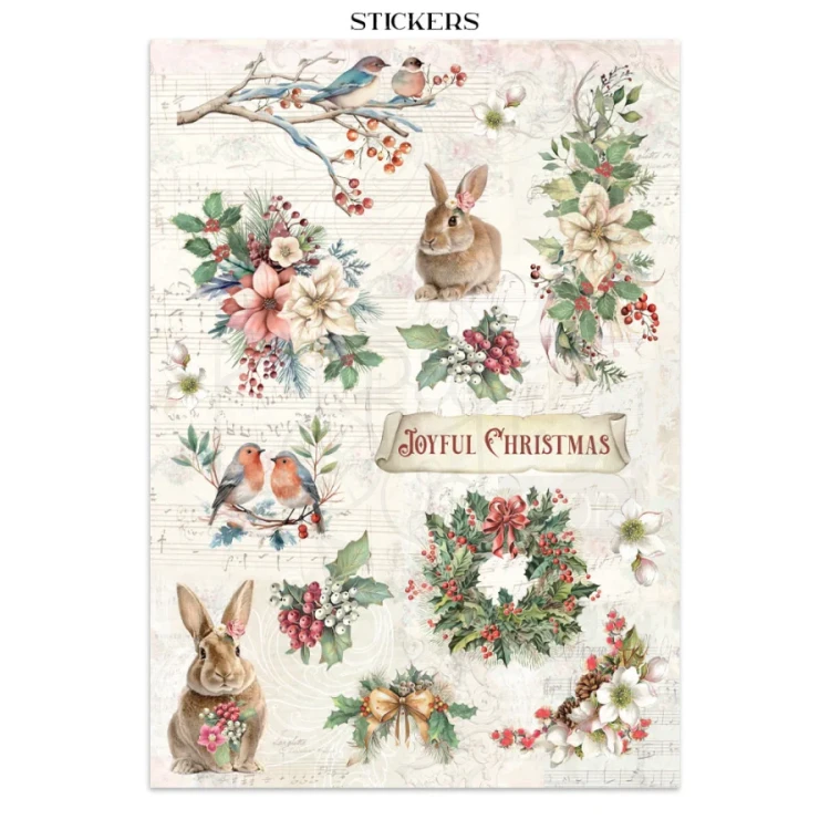 Junk Journal A4 Winter Magic SBJK25 Stamperia