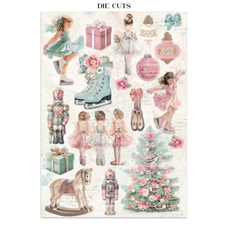Junk Journal A4 Winter Magic SBJK25 Stamperia